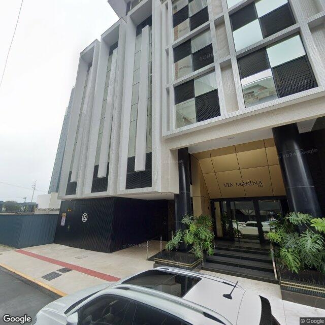 Imagem estática do "Street View" da localização