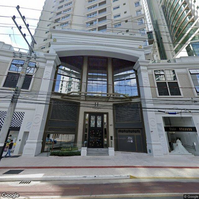 Imagem estática do "Street View" da localização