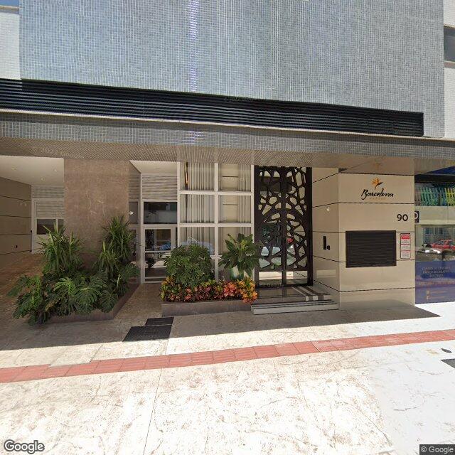 Imagem estática do "Street View" da localização