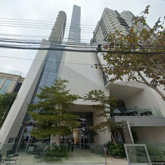 Imagem estática do "Street View" da localização