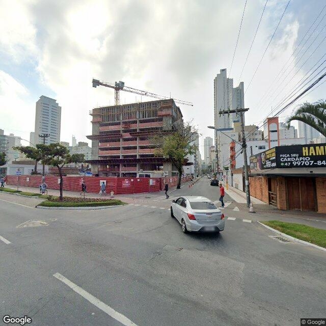 Imagem estática do "Street View" da localização