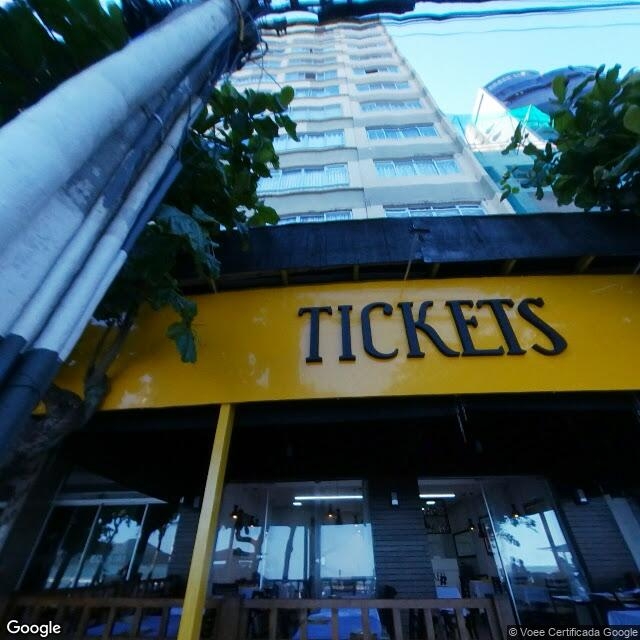 Imagem estática do "Street View" da localização