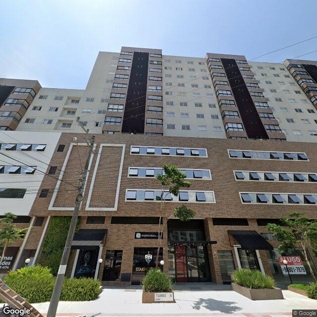 Imagem estática do "Street View" da localização