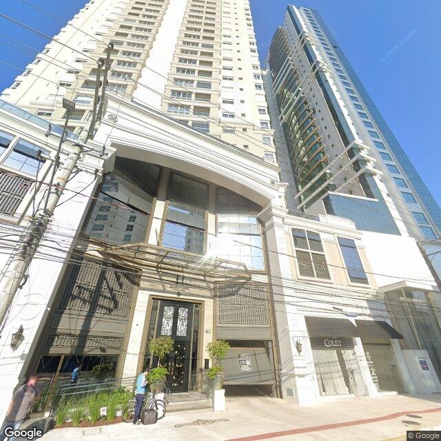 Imagem estática do "Street View" da localização