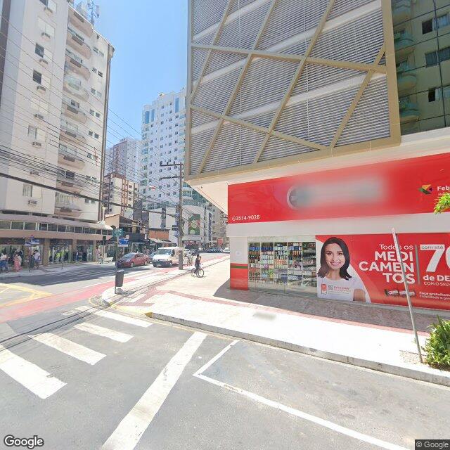 Imagem estática do "Street View" da localização