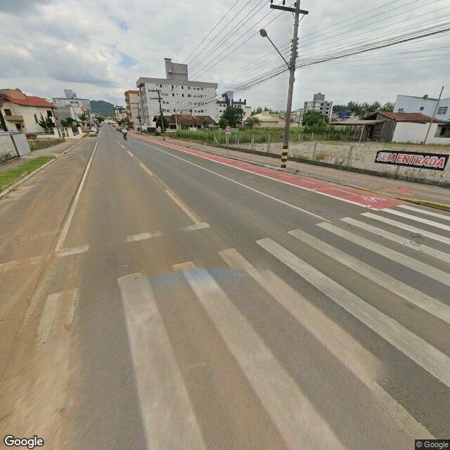 Imagem estática do "Street View" da localização