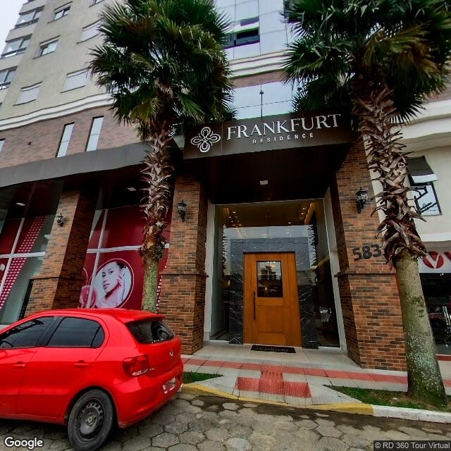 Imagem estática do "Street View" da localização