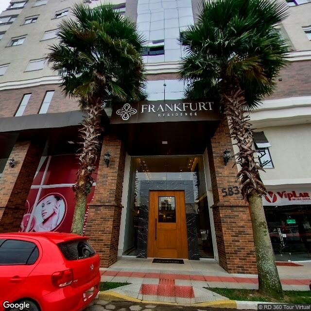 Imagem estática do "Street View" da localização