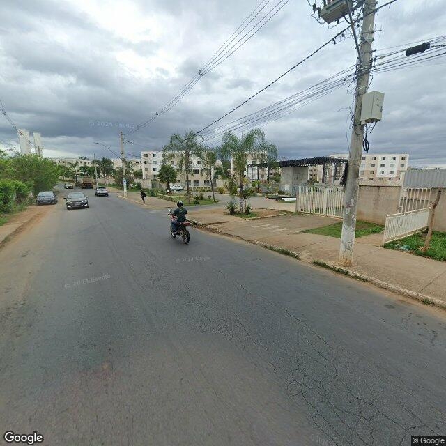 Imagem estática do "Street View" da localização