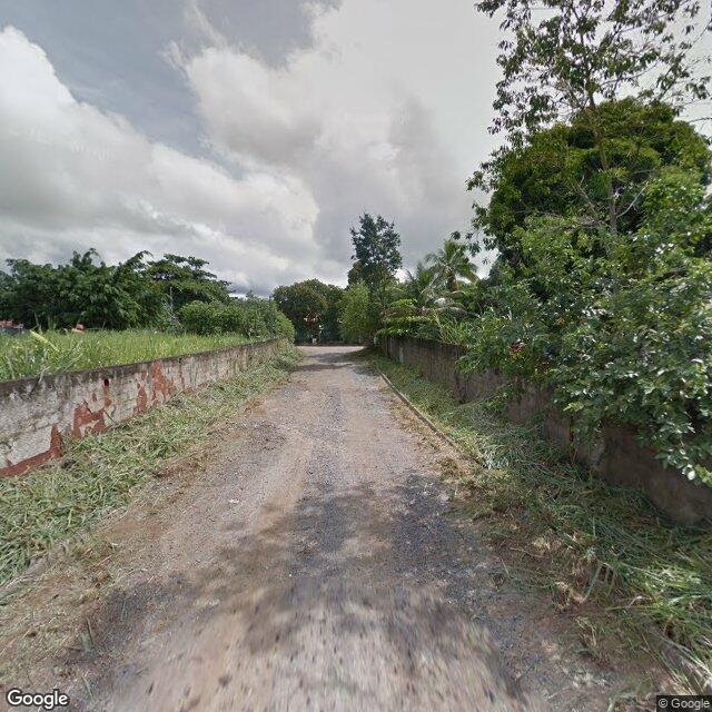 Imagem estática do "Street View" da localização