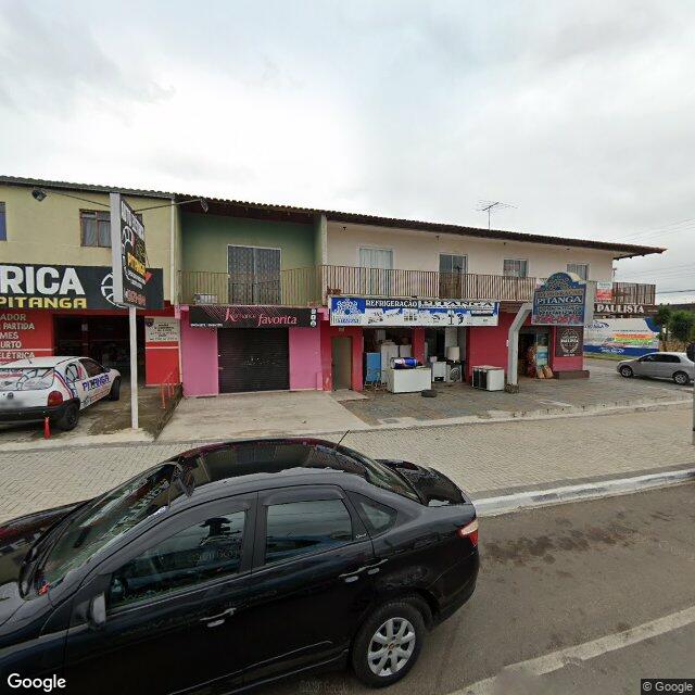 Imagem estática do "Street View" da localização