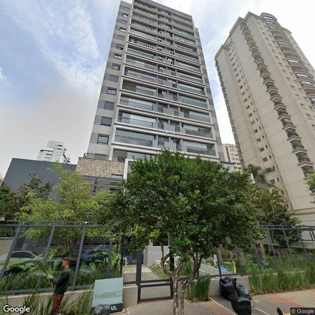 Imagem estática do "Street View" da localização