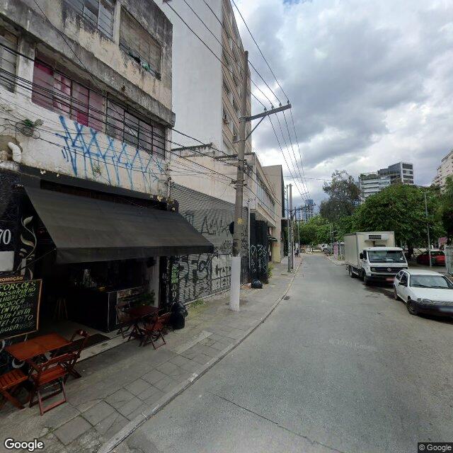 Imagem estática do "Street View" da localização