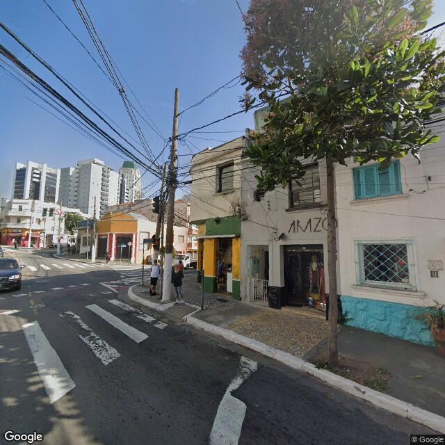 Imagem estática do "Street View" da localização