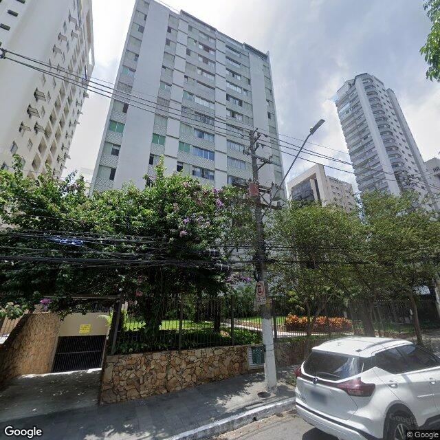 Imagem estática do "Street View" da localização