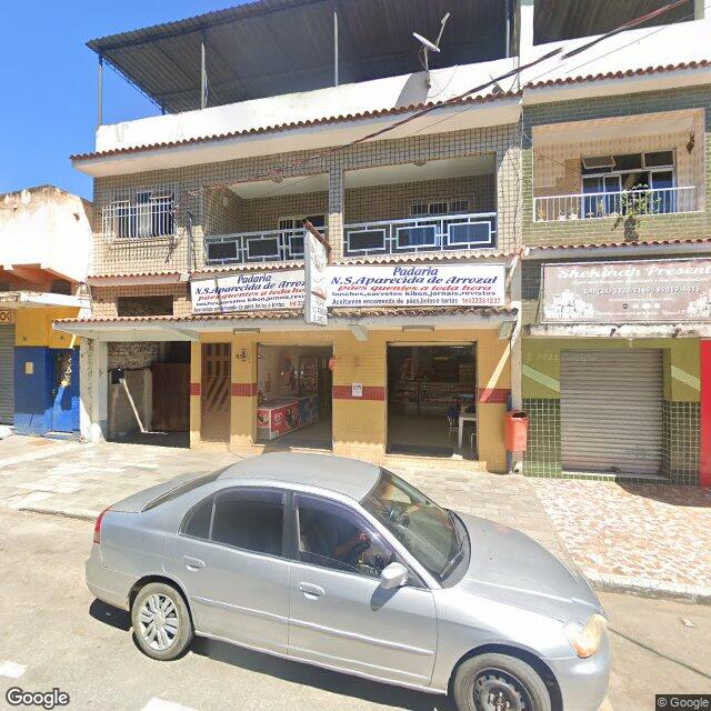 Imagem estática do "Street View" da localização