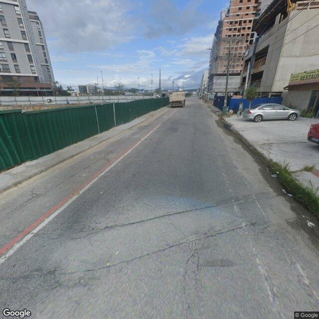 Imagem estática do "Street View" da localização