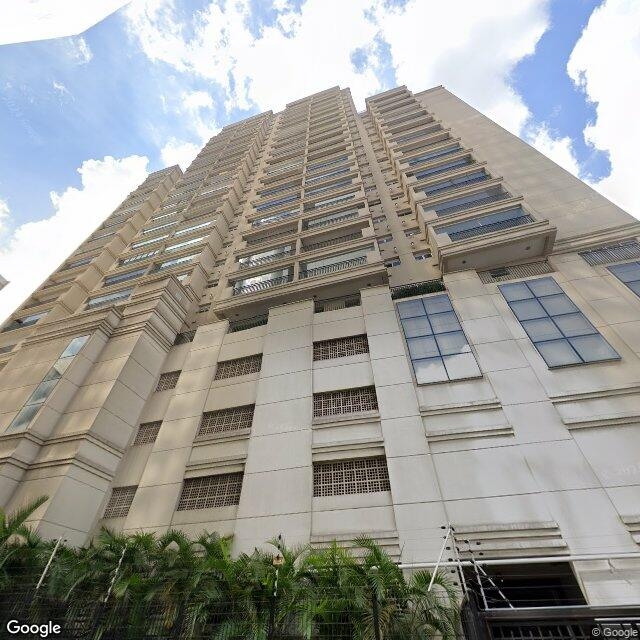 Imagem estática do "Street View" da localização