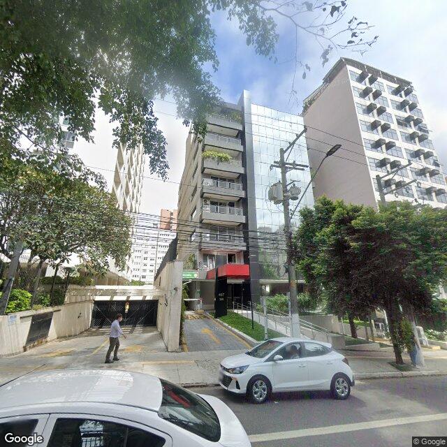 Imagem estática do "Street View" da localização