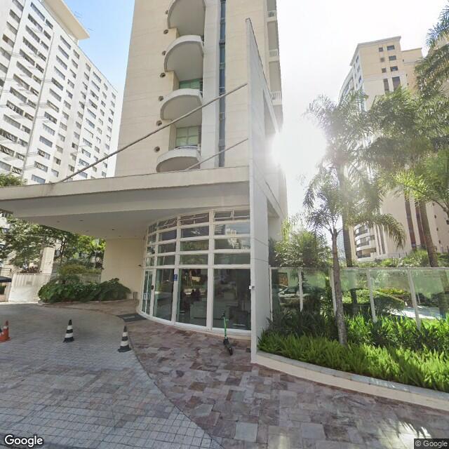 Imagem estática do "Street View" da localização