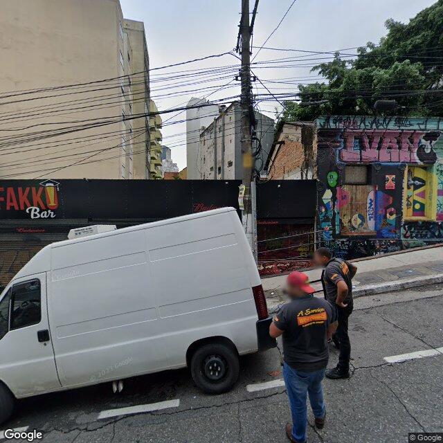 Imagem estática do "Street View" da localização