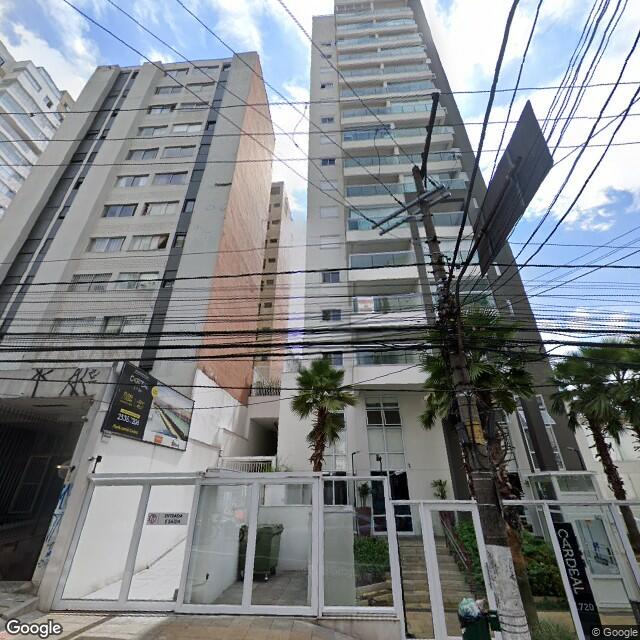 Imagem estática do "Street View" da localização