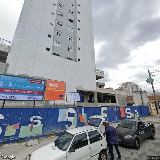 Imagem estática do "Street View" da localização