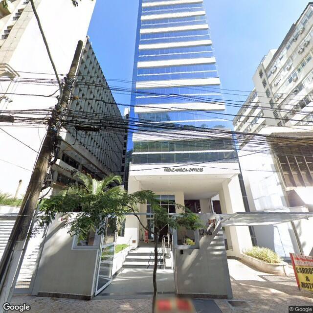 Imagem estática do "Street View" da localização