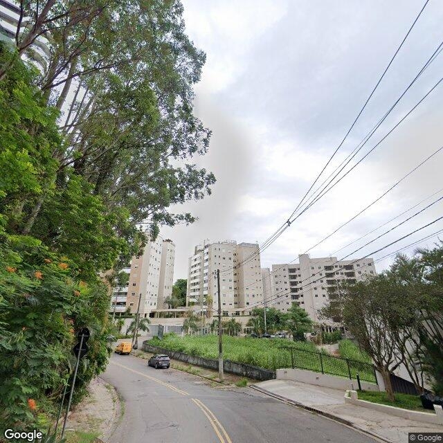 Imagem estática do "Street View" da localização