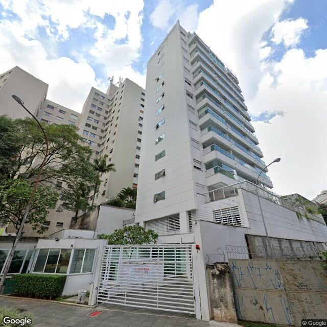 Imagem estática do "Street View" da localização