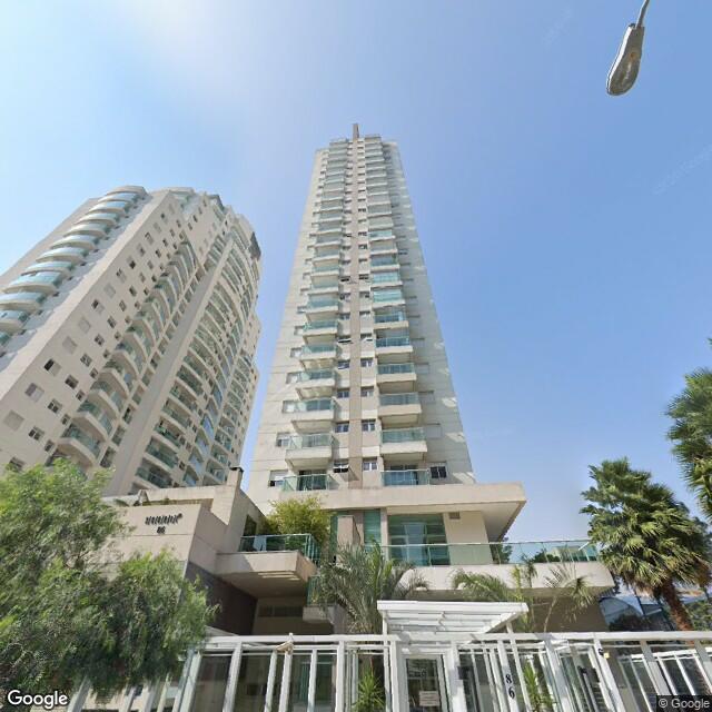 Imagem estática do "Street View" da localização