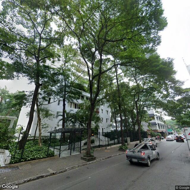 Imagem estática do "Street View" da localização