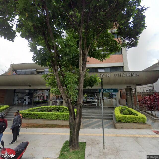 Imagem estática do "Street View" da localização