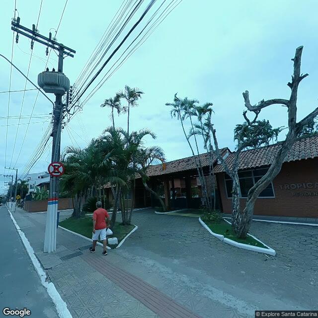 Imagem estática do "Street View" da localização