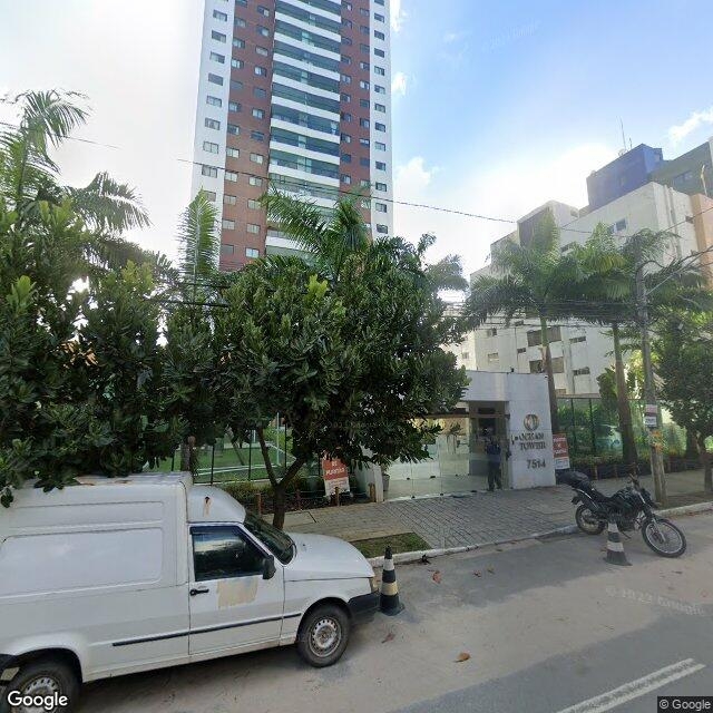 Imagem estática do "Street View" da localização