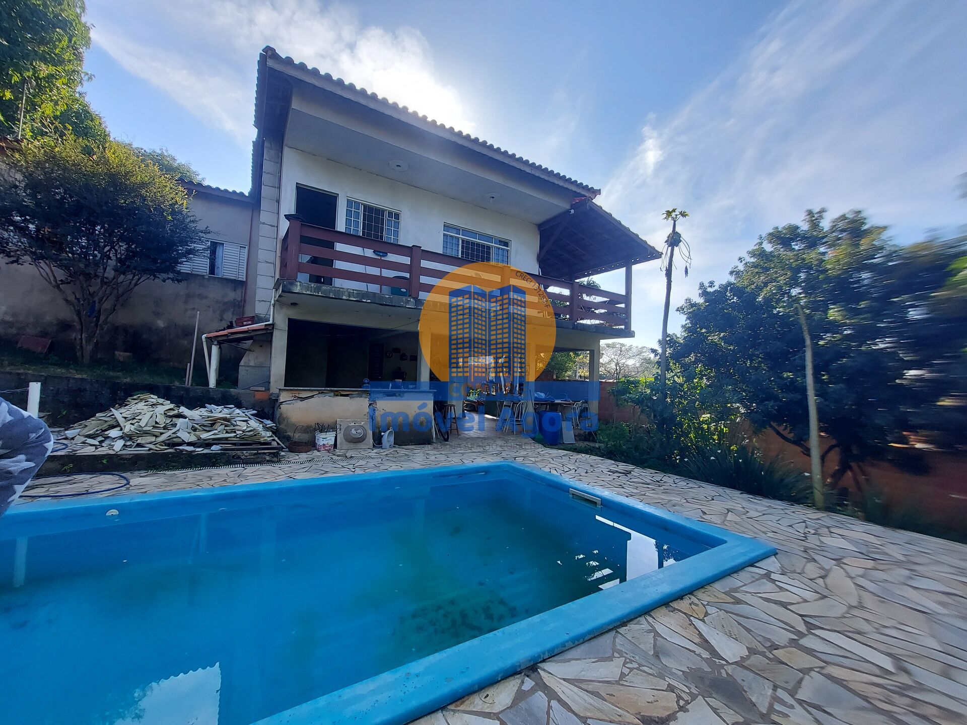 Chácara, 3 quartos, 1020 m² - Foto 1