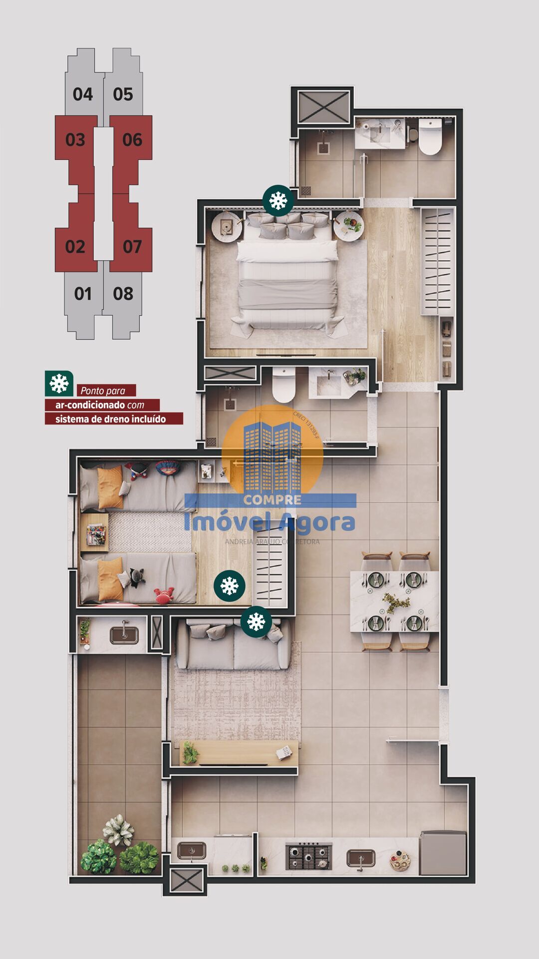 Apartamento, 2 quartos, 59 m² - Foto 17