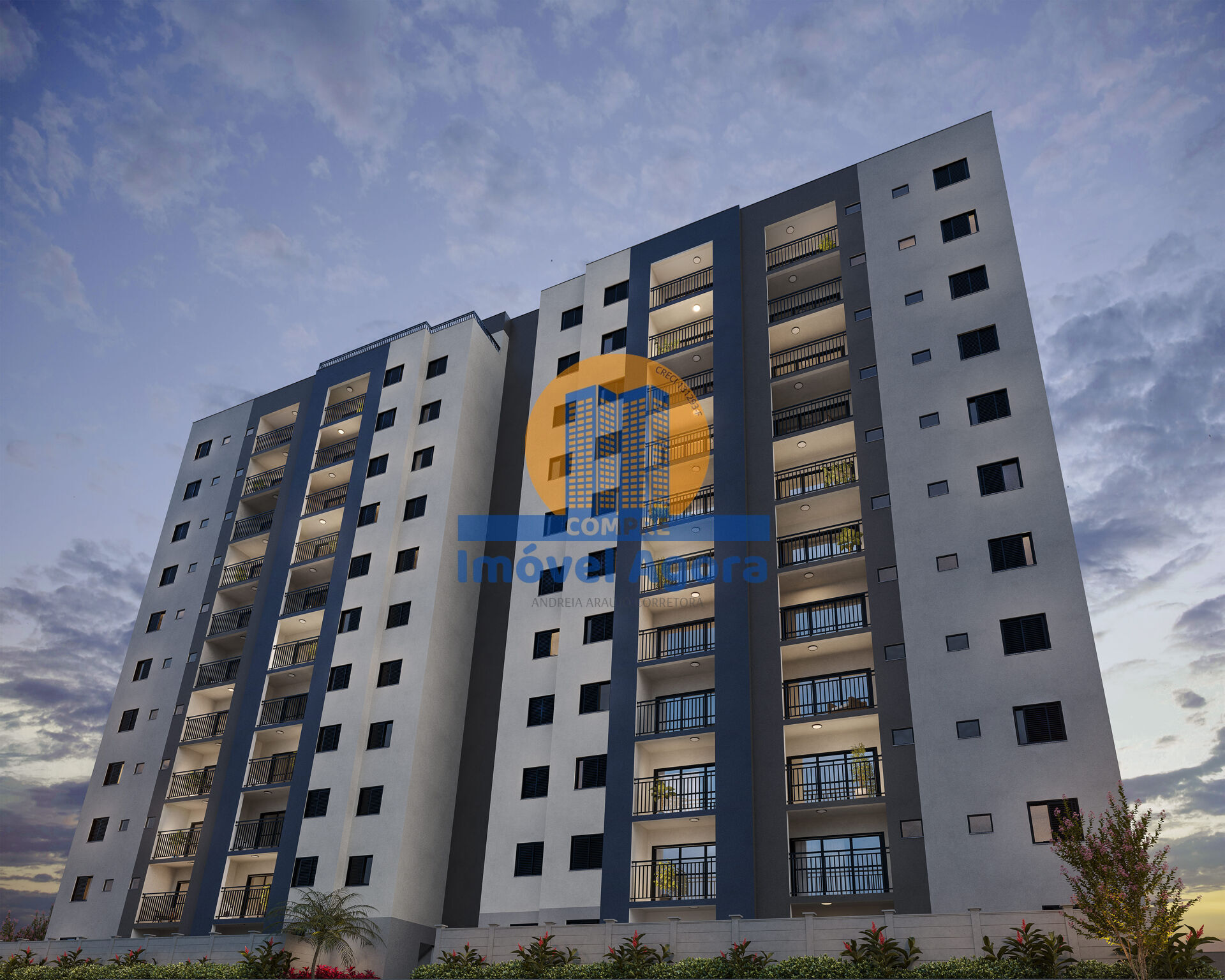 Apartamento à venda com 2 quartos, 51m² - Foto 1