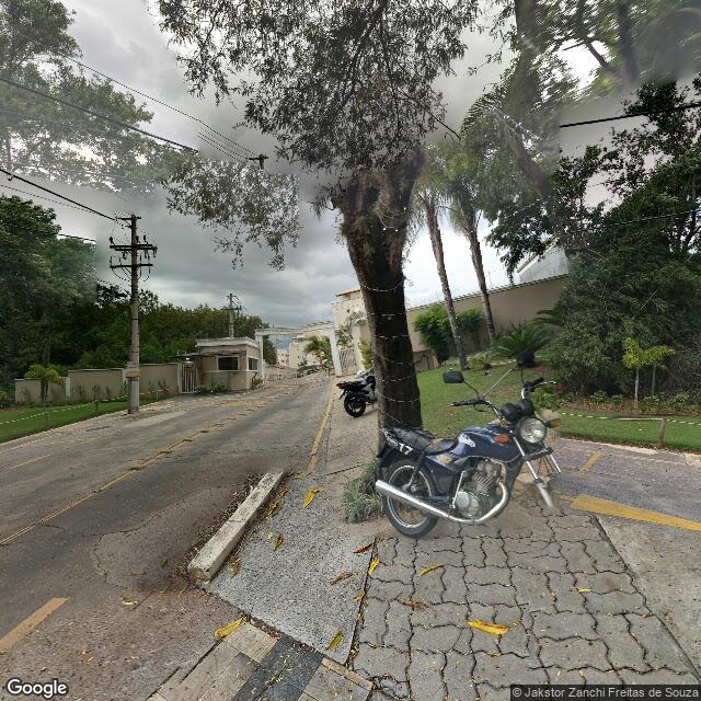 Imagem estática do "Street View" da localização