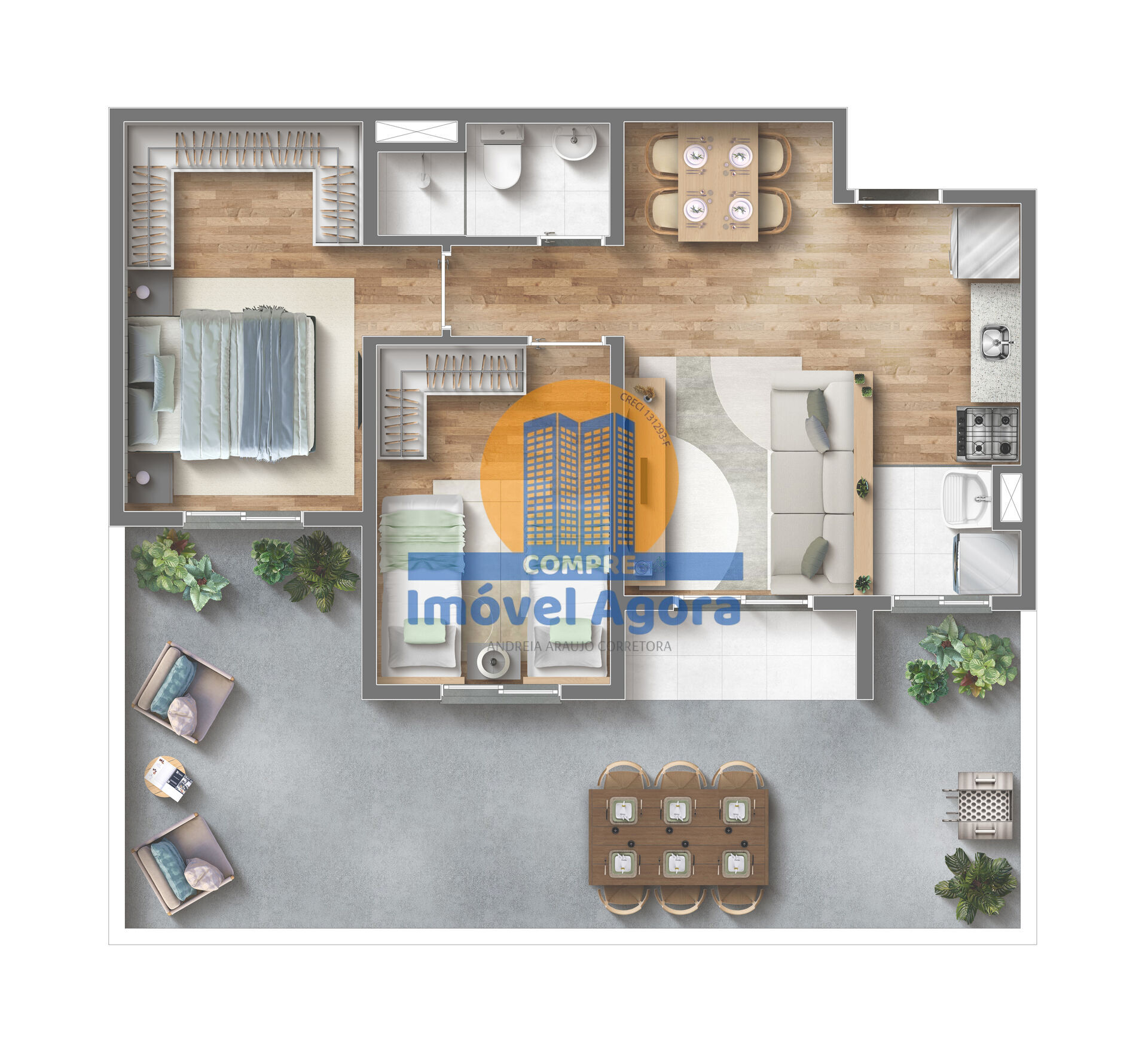 Apartamento, 2 quartos, 44 m² - Foto 21