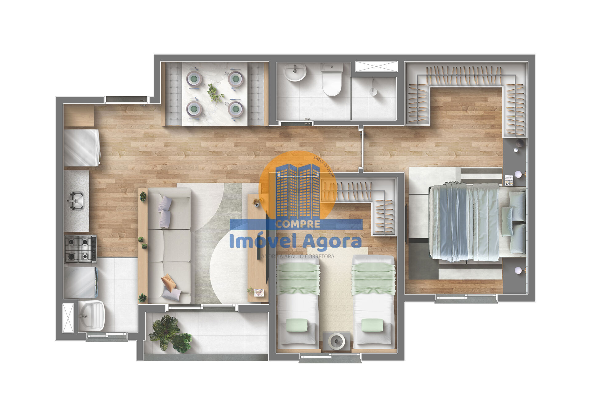 Apartamento, 2 quartos, 44 m² - Foto 25