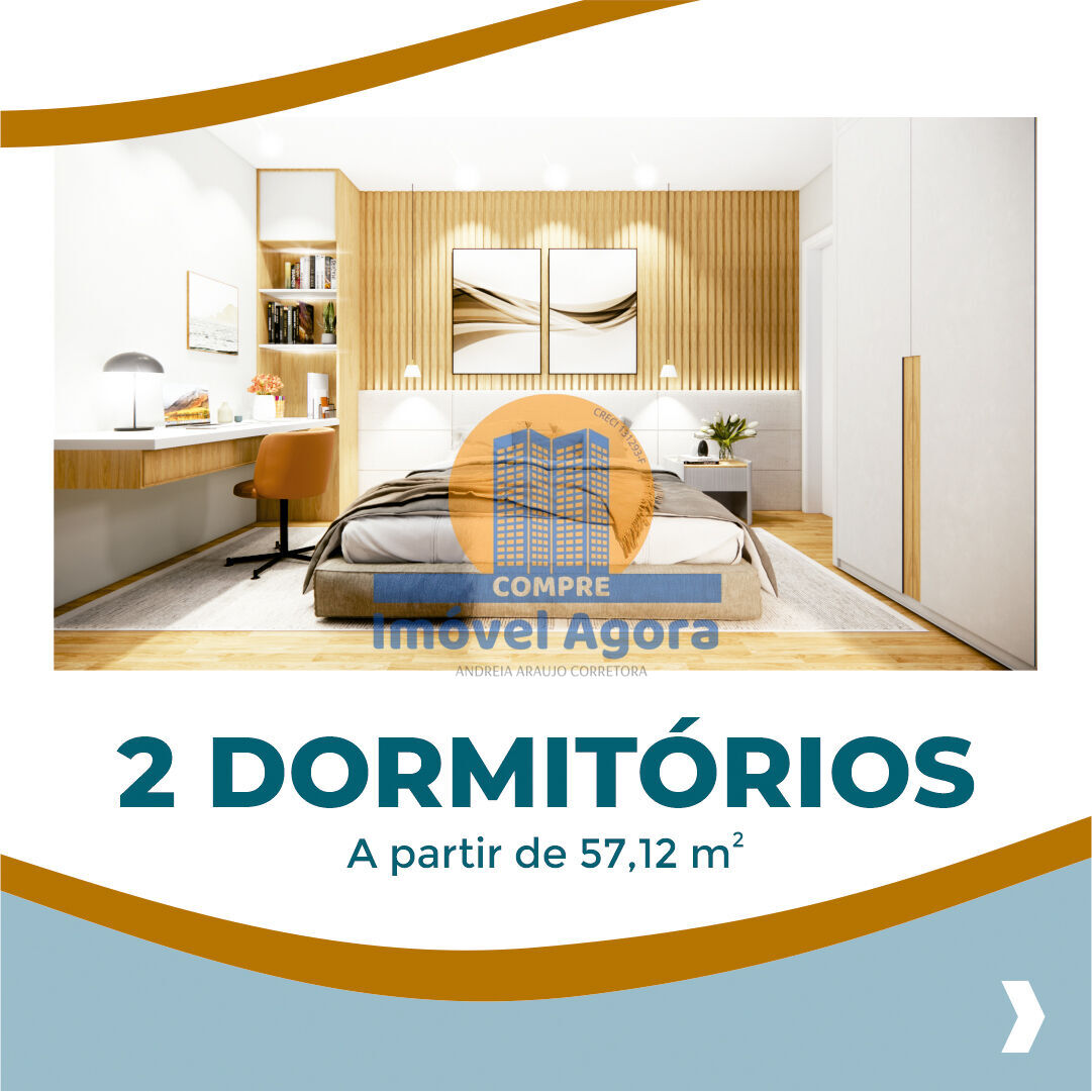 Apartamento, 2 quartos, 57 m² - Foto 3