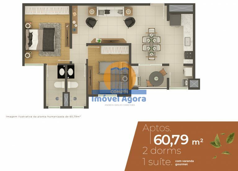 Apartamento, 2 quartos, 65 m² - Foto 7