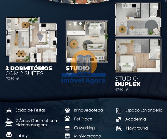 Apartamento, 1 quarto, 39 m² - Foto 11