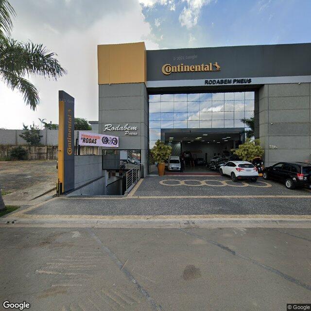 Imagem estática do "Street View" da localização