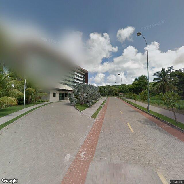 Imagem estática do "Street View" da localização