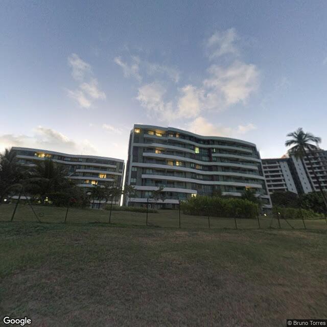 Imagem estática do "Street View" da localização