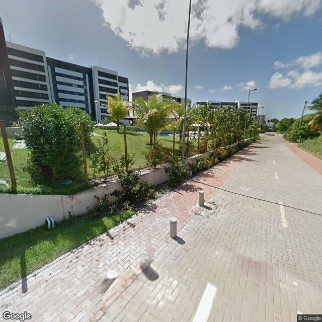 Imagem estática do "Street View" da localização