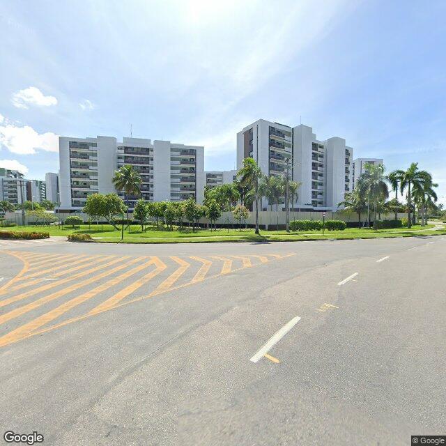 Imagem estática do "Street View" da localização