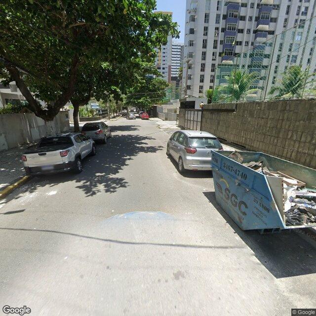 Imagem estática do "Street View" da localização